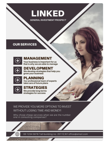 our services flyer